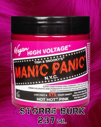 rosa-hårfärg-manic-panic-hot-pink